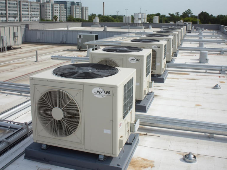 How do commercial aC units work?