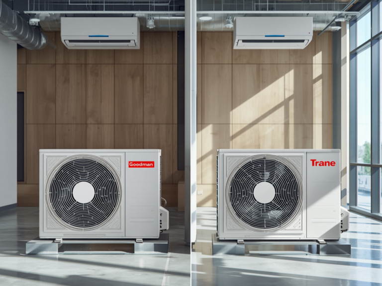 Trane vs goodman Commercial AC